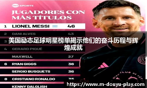 美国励志足球明星榜单揭示他们的奋斗历程与辉煌成就